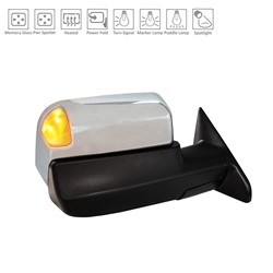 Ram 2500 / 3500 2019–2022 Side Mirror (Rear) – CH1321488 product photo