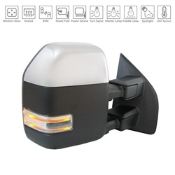 Ford F-250 Super Duty / F-350 Super Duty & more 2020–2022 Side Mirror (Rear) – FO1321723 product photo