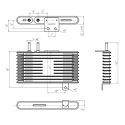 Mitsubishi Lancer / Outlander Sport & more 2008–2024 Transmission Cooler Assembly – MI4050105 product photo