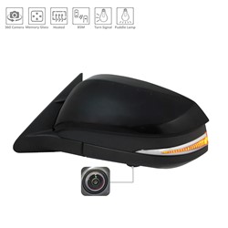 Toyota Highlander 2017–2019 Side Mirror (Rear) – TO1320379 product photo